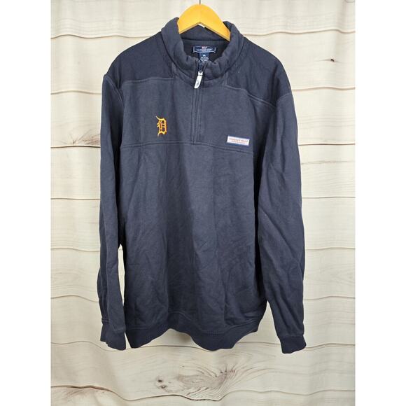 Vineyard Vines Sankaty Pullover Mens XXL Detroit Tigers #D - Picture 1 of 7